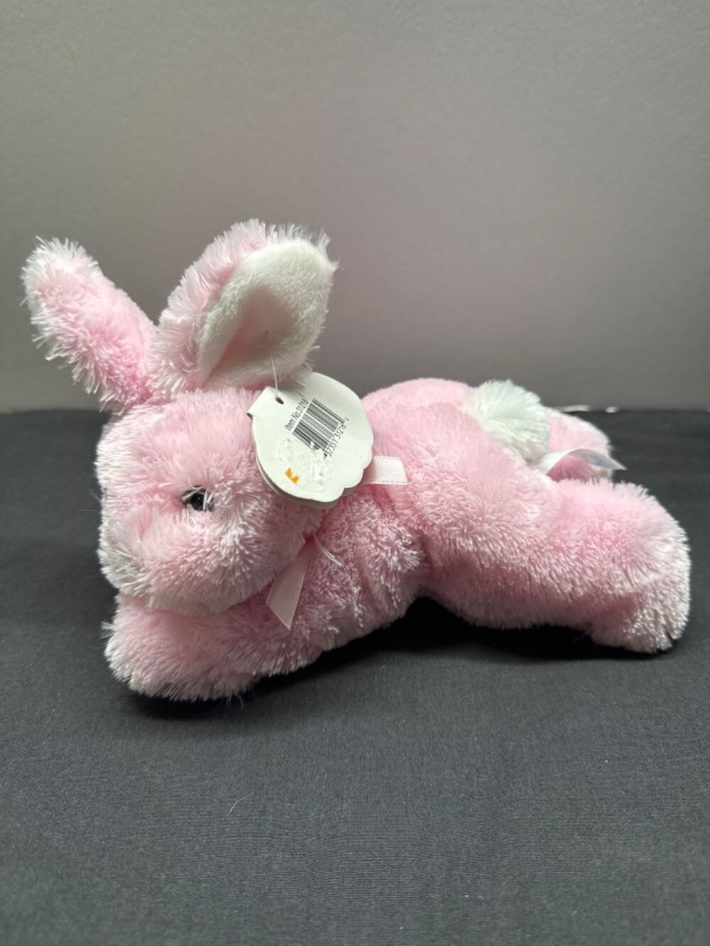 Wishpets Harriet Pink Plush Bunny Stuffed Animal Toy 2007 With Tags 8 Inches